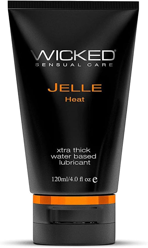 Metrol Jelle Heat Water Based Anal Personal Lubricant Gel 120ml (Warming Sensation, Extra