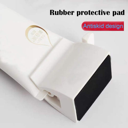 SCStyle Rolling Tube Toothpaste Squeezer, Toothpaste Seat Holder Stand