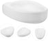 SHERCHPRY Heavy Duty Plastic Bed Pan for Elderly and Bedridden Patients Ergonomic Design for Comfort for Home Use