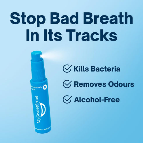 MySweetSmile Oral Care Fresh Breath Spray - Instant Freshness