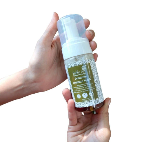 Organic Feminine Intimate Wash by Rustic Art - Gentle & Natural Care