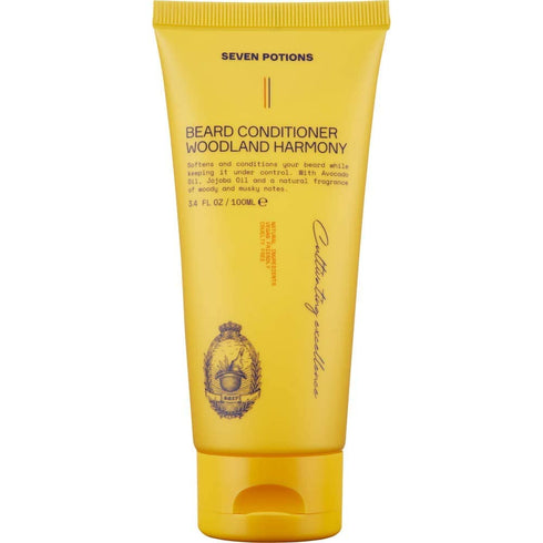 SEVEN POTIONS Beard Conditioner for Men Prevents Beard Itch and Dandruff Natural Vegan