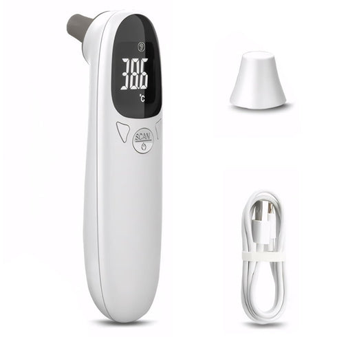 QCdeSoulBLV 32-42.9 5x1.5 Ear Thermometer for Pet, Accurate Ear Temperature Thermometer, Digital USB Rechargeable