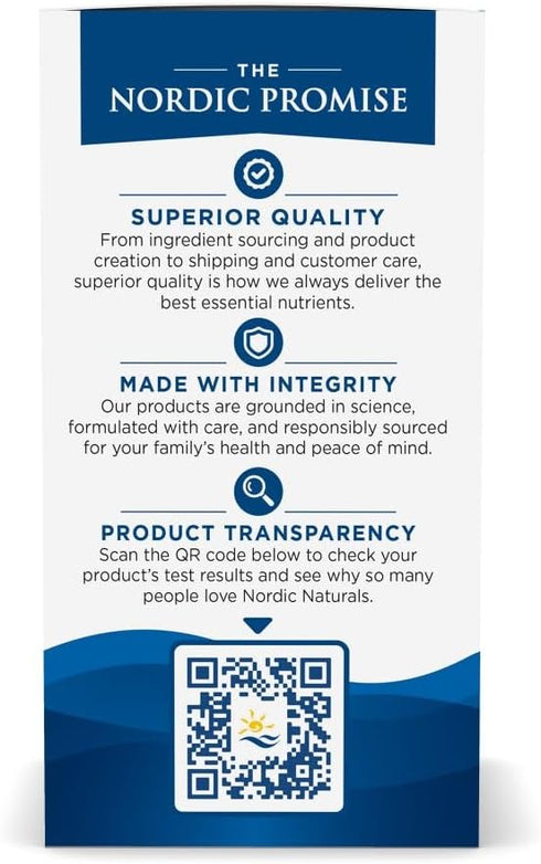 Nordic Naturals Zinc Glycinate, 60 Capsules - 20 mg Highly Absorbable Zinc Glycinate for Optimal Wellness