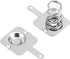 uxcell 20 Pairs AA Battery Positive Negative Conversion Spring Contact Nickeling Plate, 11.28mmx11.5mm