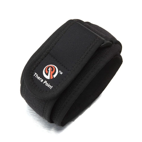 Elbow Brace Support Strap for Tennis and Golfer’s Elbow Relief - Compression Band (Small/Medium)