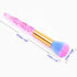 Nail Art Dust Remover Soft Brush Cleaner - Pink Nail Brush for Acrylic Nails and Makeup Powder