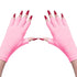 MelodySusie UV Gloves for Gel Nail Lamp, Professional UPF50+ Protection for Manicures