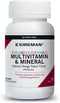 Kirkman Children's Chewable Multivitamin & Mineral, 120 Tablets, Potent Broad-Spectrum Supplement, Natural Mango Peach