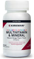 Kirkman Children's Chewable Multivitamin & Mineral, 120 Tablets, Potent Broad-Spectrum Supplement, Natural Mango Peach
