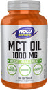 Now Foods MCT Oil Softgels - 1,000 mg, 150 Count (Pack of 2)