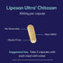 BESTVITE Liposan Ultra Chitosan 500mg, 240 Capsules, No Fillers