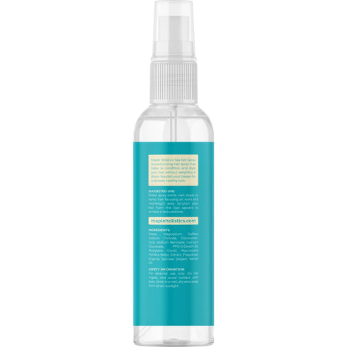 Volumizing Sea Salt Spray for Hair - Texturizing Beach Waves & Curl Activator Mist - Non Sticky Styling Spray with