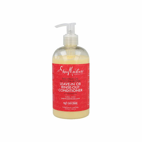 Sheamoisture Conditioner for Curly Hair - Red Palm Oil and Cocoa Butter with Flaxseed Oil, 13 oz