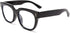 FEISEDY Retro Square Thick Big Frame Blue Light Blocking Reading Glasses, Anti Glare Reader B2523
