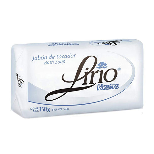 Jabon Neutro Lirio Neutral Soap for Facial Use with Crema la Milagrosa and Tia Mana (Pack of 1)