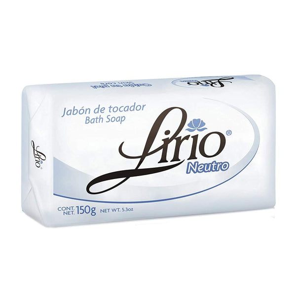 Jabon Neutro Lirio Neutral Soap for Facial Use with Crema la Milagrosa and Tia Mana (Pack of 1)