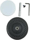 ianufu 5Sets With Tools Front Rear Wheels Stroller Accessories PU Tyre Side Cover