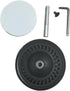 ianufu 5Sets With Tools Front Rear Wheels Stroller Accessories PU Tyre Side Cover