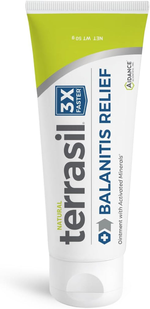 terrasil Balanitis Relief, Balanitis Treatment for Men, Soothing Foreskin Cream for Relief