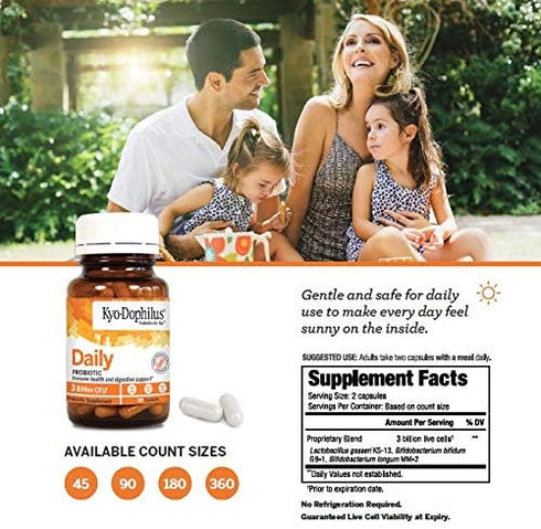 Daily Probiotic, Immune and Digestive Support, 180 Capsules