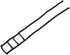 NutriEss Bed Ladder Assist, Rope Ladder with Metal Buckle, Pull Up Aid Device for Elderly, Sitting Hoist with Handle