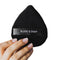BLEND & SNAP Large Velour Triangle Makeup Puff for Flawless Coverage, Blotting Sponge for Foundation & Concealer