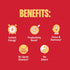 Energy Strips | Natural Instant Energy with 50mg Caffeine, L-Theanine, Vitamin B12 - 30 Strips = 30 Drinks
