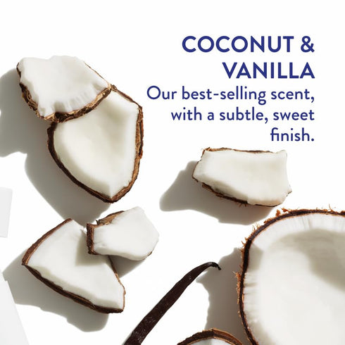Native Body Wash - Naturally Derived Ingredients for Women & Men, Sulfate, Paraben, & Dye Free, Coconut & Vanilla 18 oz