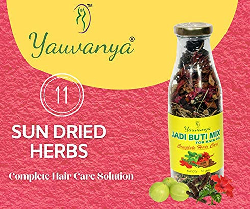 Yauvanya Make Your Own Hair Oil - DIY Herbs Mix for Complete Hair Care