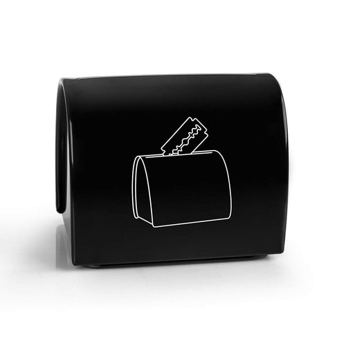 QSHAVE Blade Disposal Case for Safe Storage of Used Safety Razor Blades