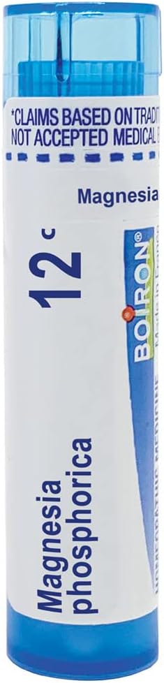 Boiron Magnesia Phosphorica 12C - Homeopathic Medicine for Abdominal Pain, 80 Pellets
