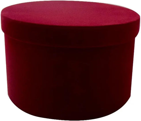ZSAZSO 2pcs Round Flowers Box Gift Fresh Real Arranged In Elegant For Preserved