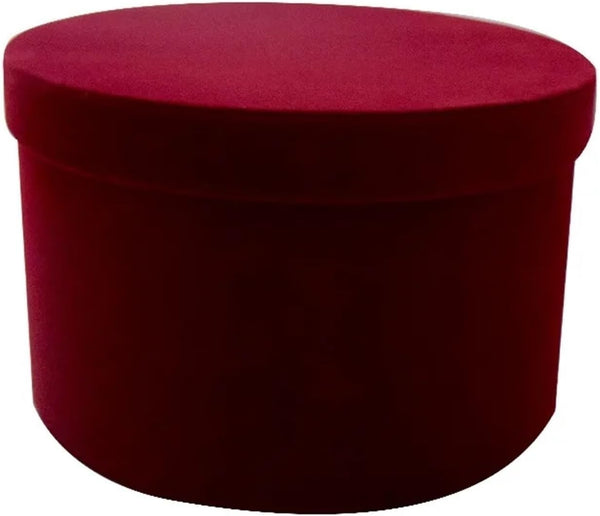 ZSAZSO 2pcs Round Flowers Box Gift Fresh Real Arranged In Elegant For Preserved