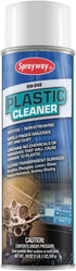 Sprayway SW848 Aerosol Plastic Cleaner, 19 oz