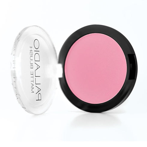 Palladio Matte Blush, Berry Pink, Flawless Velvety Coverage, Soft Matte Look, Even Finish, Effortless Blending Makeup