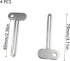Luoyuanjia 4 Toothpaste Squeezer, Pcs Metal Manual Toothpaste Squeezer Roller Stainless Steel Tube Squeezer Toothpaste