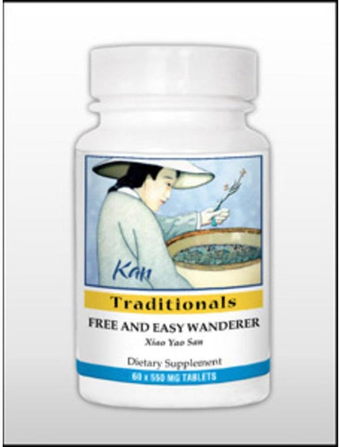 Kan Traditionals Free and Easy Wanderer Dietary Supplement, 500 mg, 60 Tablets