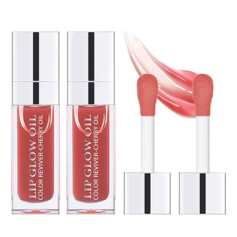 Hydrating Lip Glow Oil, Plumping Lip Gloss, Moisturizing Lip Oil Gloss, Natural Lip Plumper, Transparent Lip Balm