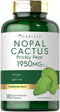 Carlyle Prickly Pear 1950 mg | 180 Capsules | Non-GMO Gluten Free Nopal Cactus Supplement