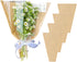 BBJ WRAPS Long Flower Bags for Bouquets, Large Flower Sleeves for Bouquets