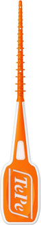 TEPE Dental Floss Picks - EasyPicks XS/S, Tooth Picks Flossers, Orange, 36 Pk