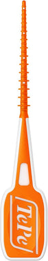 TEPE Dental Floss Picks - EasyPicks XS/S, Tooth Picks Flossers, Orange, 36 Pk