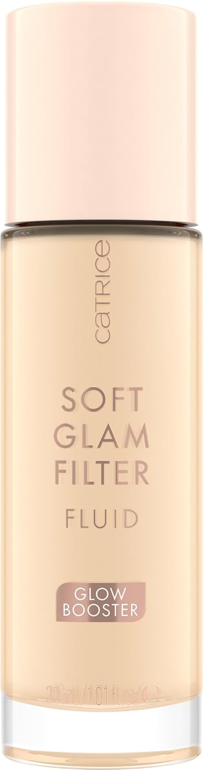 Catrice | Soft Glam Filter Fluid | Luminous Make Up Base & Highlighter for Radiant Complexion | With Vitamin E & Squalene | Vegan & Cruelty Free (02 | Fair)