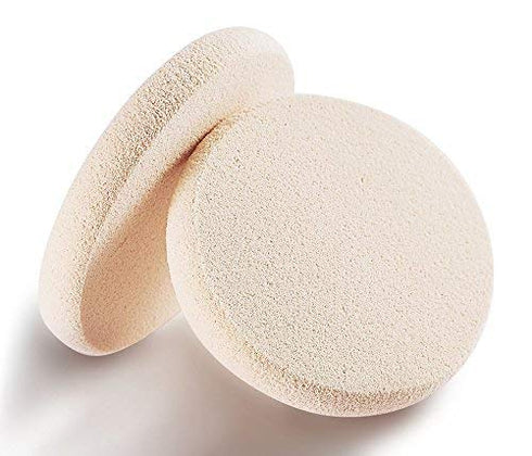 KOOBA 4pcs Round Makeup Sponges, Beauty Face Primer Compact Powder Puff, Blender Sponge for Flawless Foundation