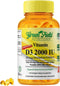 Greenfield Nutritions Halal Vitamin D3 2000 IU Softgel - 50 mcg High Potency D3, 120 Unflavored Mini Softgels