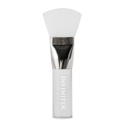 Infinitek Paris Silicone Face Mask Brush, Premium Tool for Facial and Body Lotion Application, White