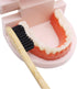 Extra Hard Bamboo Toothbrush, 8 Pieces of One Pack, Firm Bristles Super Hard