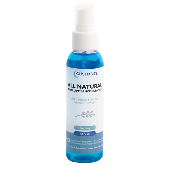 All Natural Dental Appliance Cleaner, Made in USA, for Dentures, Retainers, & Mouthguards, No Harsh Chemicals