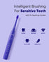 MySmile DY156 Electric Toothbrush for Adults - Rechargeable Sonic with 3 Brush Heads, 45000VPM